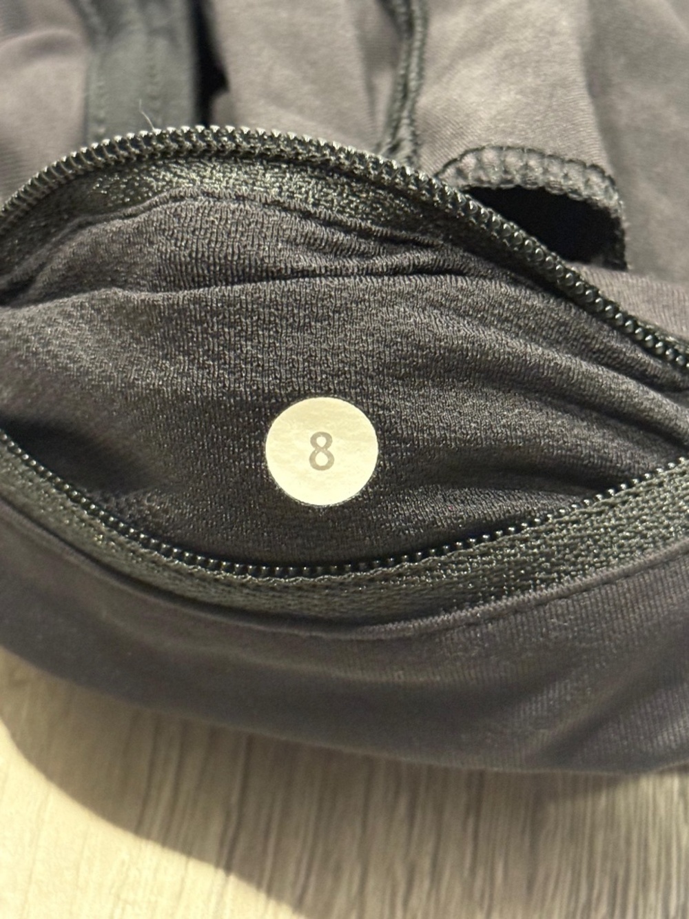 Lululemon Speed Up Low-Rise Lined Short | Black | Size 8. - Picture 9 of 9